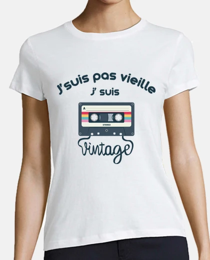 Tee-shirt Je suis vintage