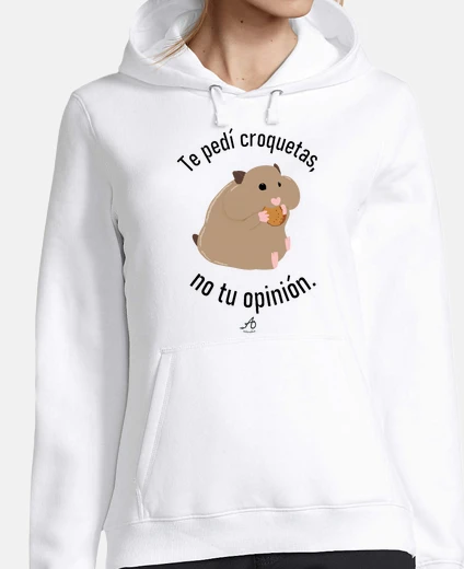 Sweat Je t39ai demandé des croquettes pas ton