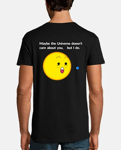 Tee-shirt je tiens à toi. devant et derrière. t-shirt pour hommes