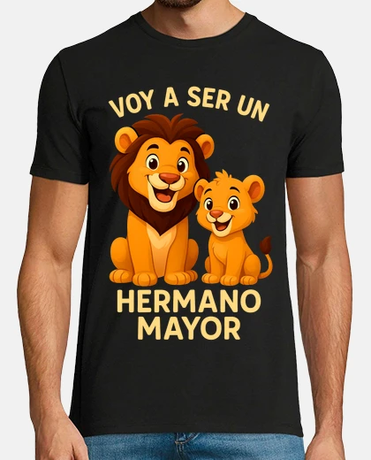 Tee-shirt je vais être un grand frère, grossesse, futur frère