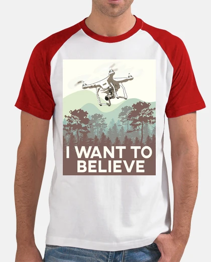 Tee-shirt je veux croire roger
