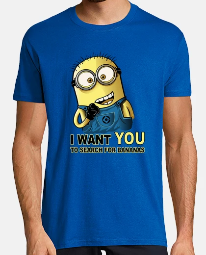 Tee-shirt je veux que vous recherchez pour les bananes