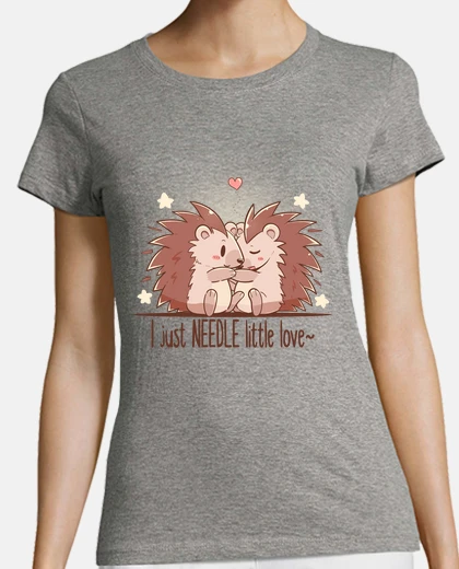 Tee-shirt je viens aiguille petit amour - hérisson - shirt femme