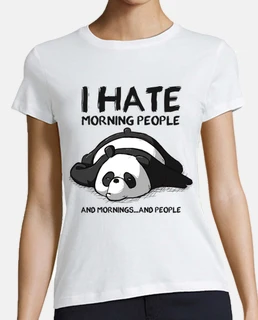 je déteste les people matin
