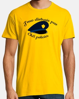 Je ne me distrais pas, je suis policier