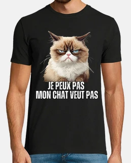 Je peux pas mon chat veut pas humour