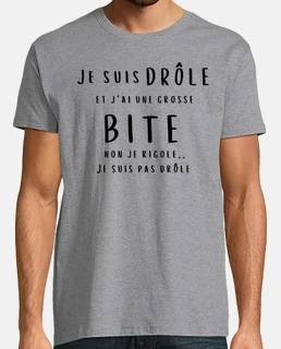 Je suis drôle et grosse bite cadeau