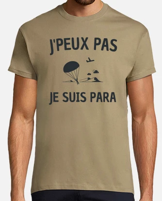 Tee shirt militaire online parachutiste