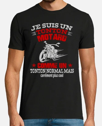 Je suis un tonton motard comme un t shirt tostadora