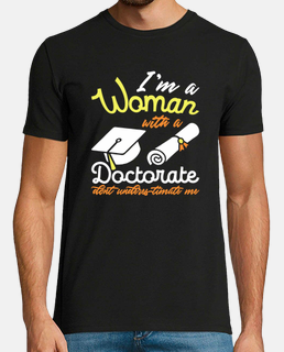je suis une femme avec un doctorat posi