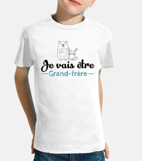 T shirt je discount vais devenir grand frere