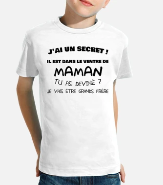 T shirt je discount vais etre grand frere