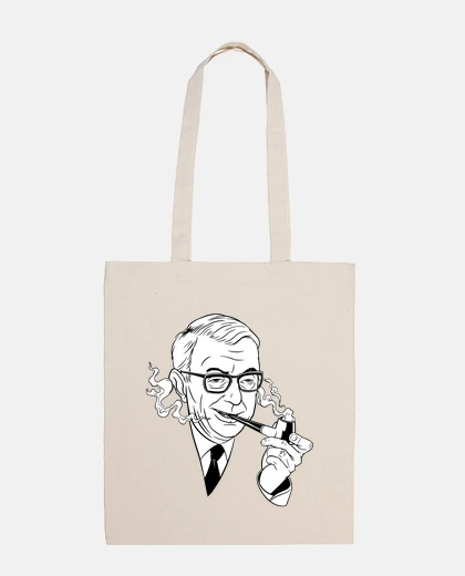 Sac jean-paul sarte philosophe prix nobel sac de cours livres cahiers notes PC