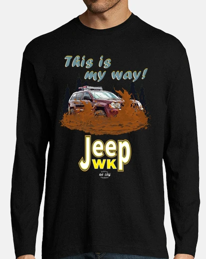 Camiseta Jeep WK - Este es mi camino 4x4 Low