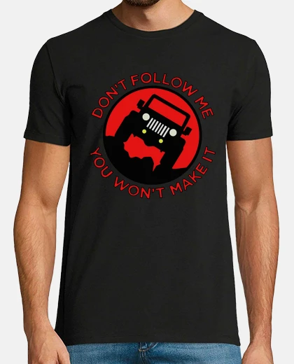 Camiseta JeepRojoHombre