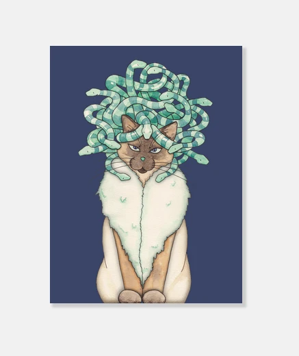 Wall jellyfish cat