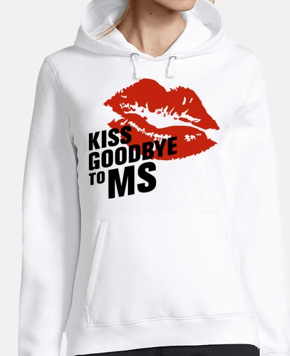 Hoodie jersey girl kiss goodbye to ms