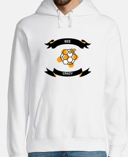 jersey cappuccio uomo disegno dell'ape