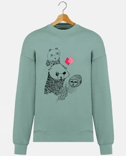 jersey grigio orso panda