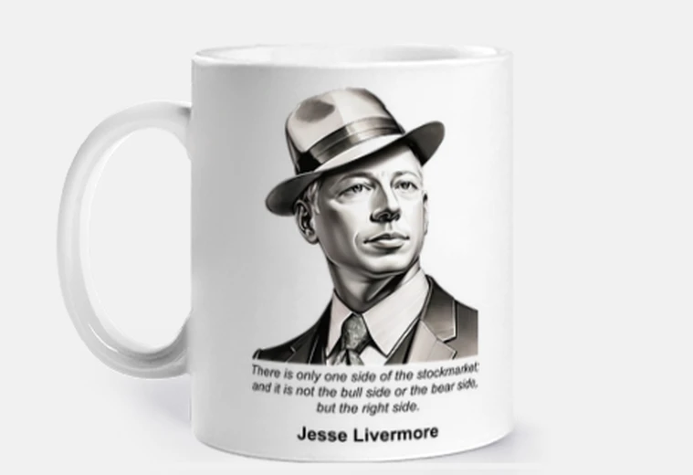 Cup Jesse Livermore Quote