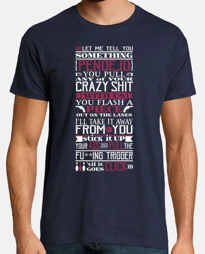 Tee-shirt jesus quintana - citation lebowski