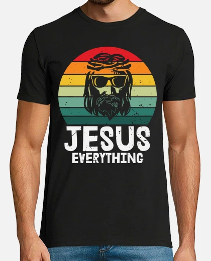 T-Shirt Jésus Christ Sur La Croix | Croix Chrétiennes T-Shirt Jésus Christ Sur La Croix | Croix Chrétiennes
