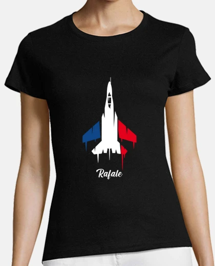 T-shirt jet da combattimento francia rafale