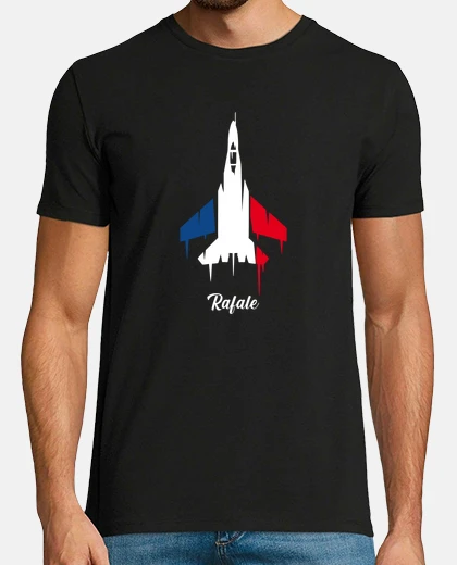 T-shirt jet da combattimento francia rafale