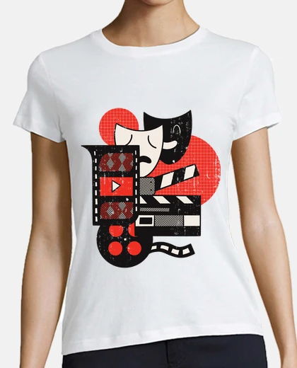 Tee-shirt jeu abstrait