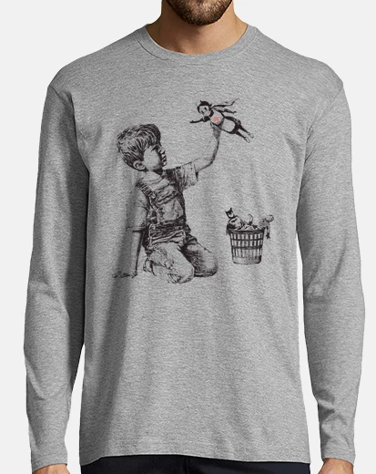 Tee-shirt jeu c ont ger - banksy