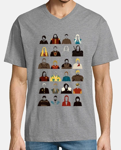 Tee-shirt jeu de caractères