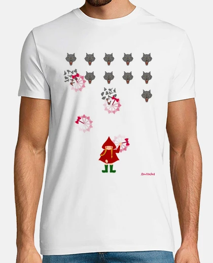 Tee-shirt jeu de chaperon féministe