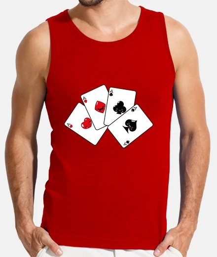 Tee-shirt jeu de poker