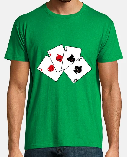 Tee-shirt jeu de poker
