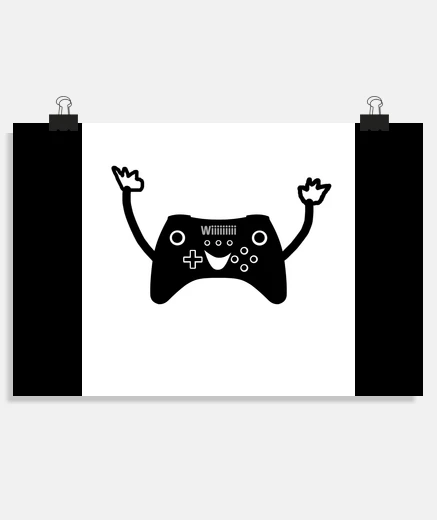 Poster jeu heureux