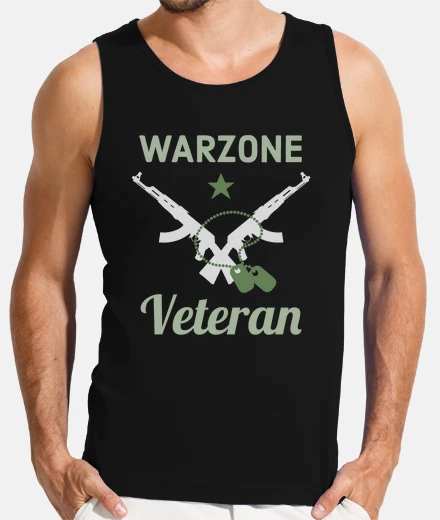 Tee-shirt jeu vétéran de warzone gamer verdansk