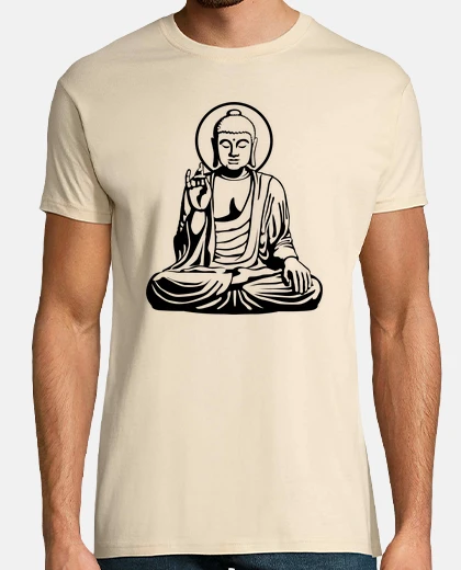 Tee-shirt jeune bouddha n°1 (blanc)