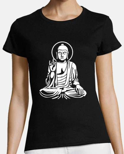 Tee-shirt jeune bouddha n°1 (blanc)