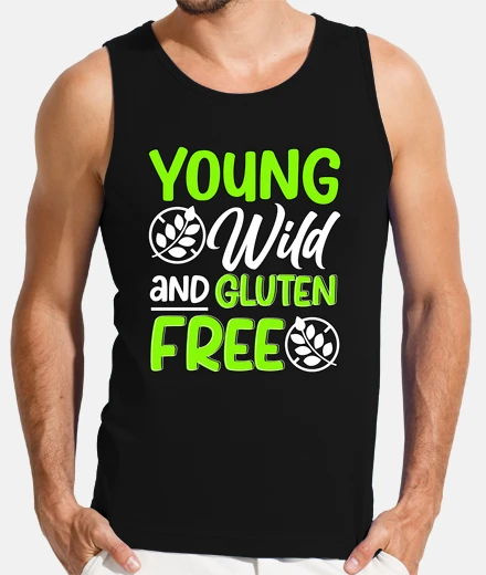 Tee-shirt jeune coeliaque sauvage et sans gluten