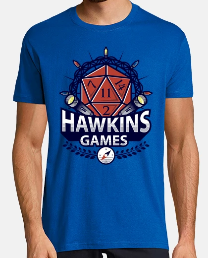 Tee-shirt jeux hawkins