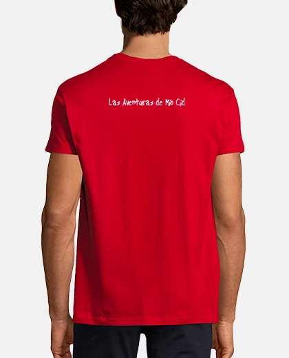 Tee-shirt jimena rouge arc  homme 