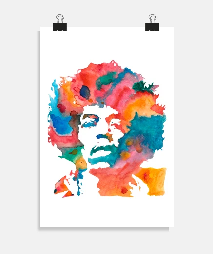 Póster Jimi - SAUSALITO PROJECT