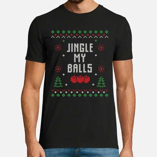 jingle my balls ugly christmas sweater