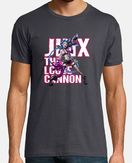 T-shirt Jinx League of Legends Loose Cannon