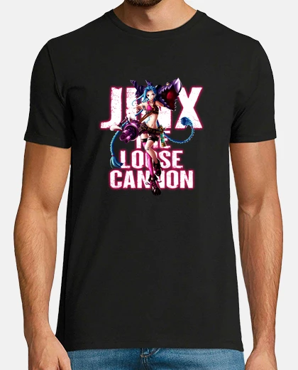 T-shirt Jinx League Of Legends Loose Cannon