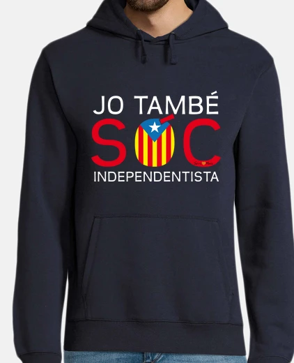 Sudadera JO TAMBÉ SÓC INDEPENDENTISTA