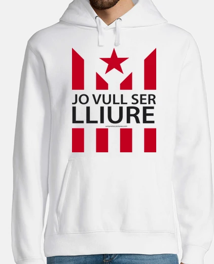 Sudadera Jo vull ser lliure
