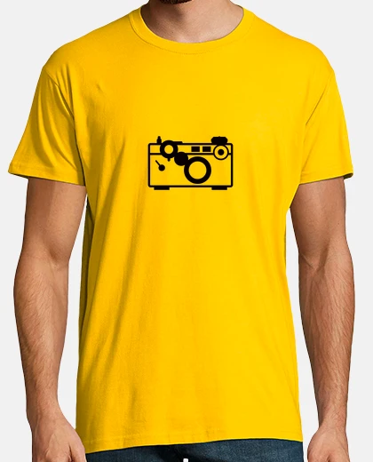 T-shirt joan vendrell macchinetta fotografica