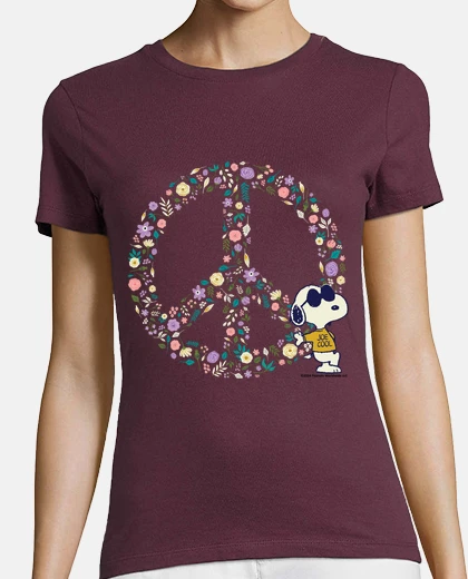 T-shirt Joe Cool Snoopy Peace