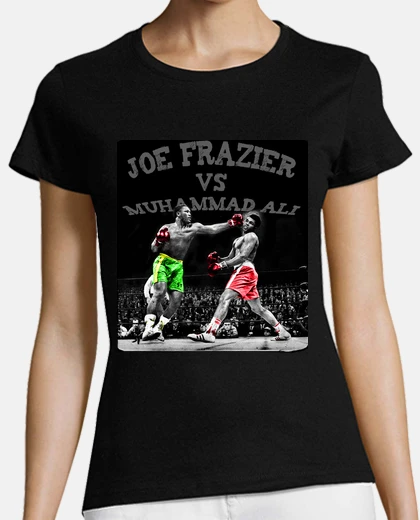 Camiseta joe frazier vs muhammad Ali M